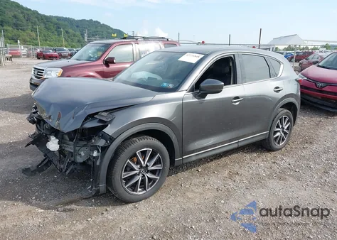 2018 Mazda Cx-5 Grand Touring z USA, uszkodzony, nr VIN JM3KFBDM7J0466212